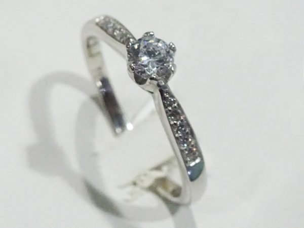 Anello in argento 925 - Nichel free - anallergico - Zircone