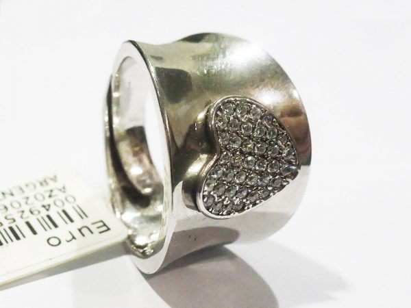 Anello in argento 925 - Nichel free - anallergico - Zirconi