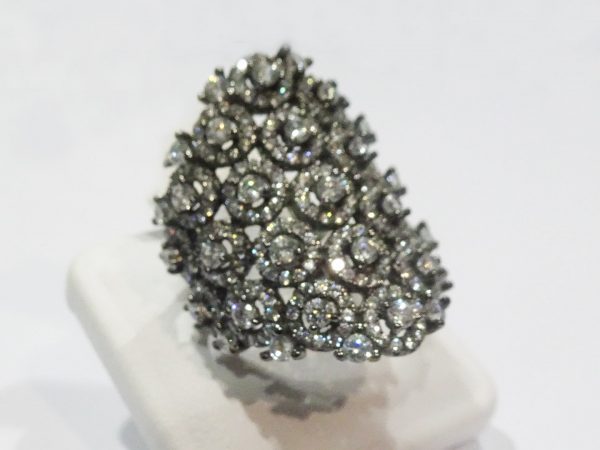 Anello in argento 925 - Nichel free - anallergico - Zirconi