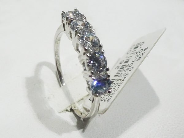 Anello in argento 925 - Nichel free - anallergico - Zirconi