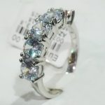 Anello in argento 925 - Nichel free - anallergico - Zirconi