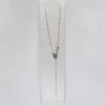 Collana in argento 925 - Immagine sacra: Croce