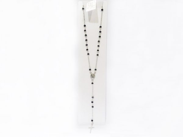 Collana in argento 925 - Immagine sacra: Croce