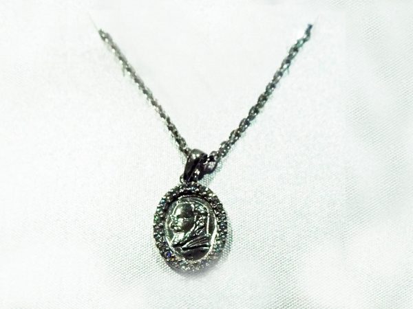 Collana in argento 925 - Padre Pio
