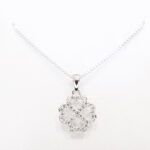 Collana in argento 925 - zirconi