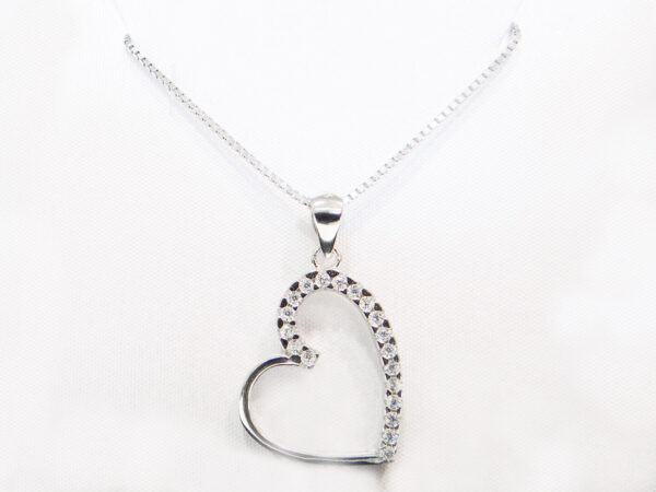 Collana in argento 925 - cuore