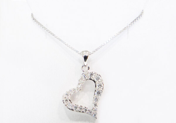 Collana in argento 925 - cuore