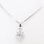 Collana in argento 925 - con zircone
