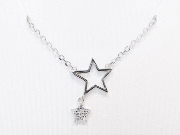 Collana in argento - Stella