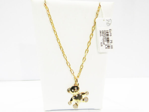 Collana in argento 925 - orsetto