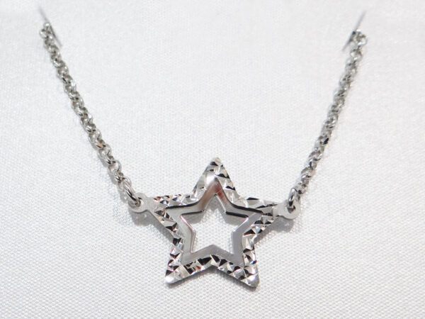 Collana in argento 925 - stella