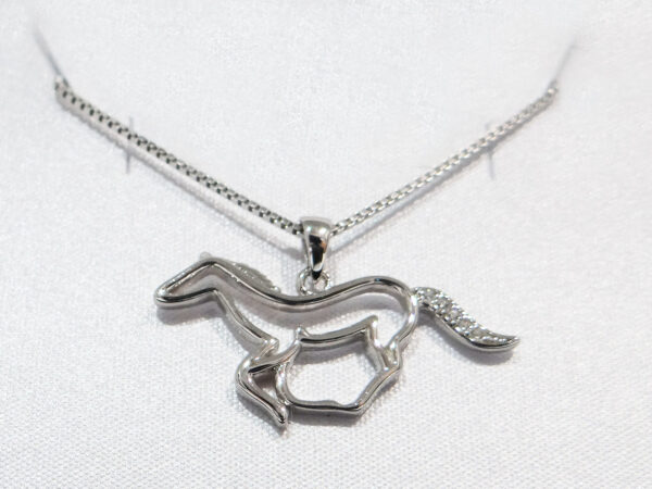 Collana in argento 925 - cavallo