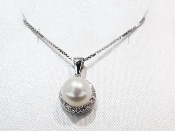 Collana in argento 925 - Perla