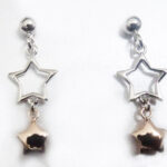 Orecchini in argento 925 - Anallergici - Stelle