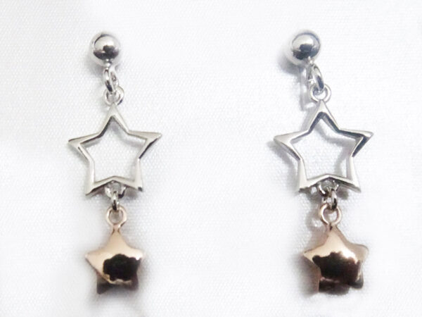 Orecchini in argento 925 - Anallergici - Stelle
