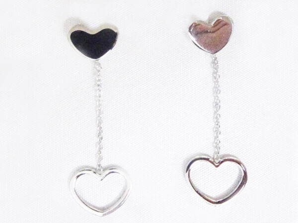 Orecchini in argento 925 - Nichel Free - anallergici - Cuori