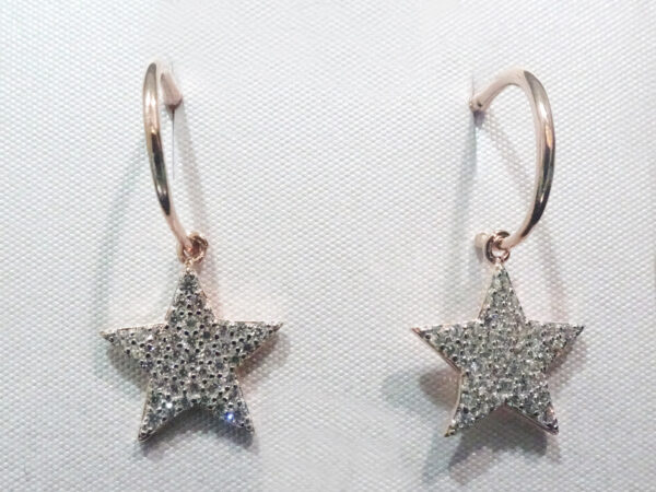 Orecchini in argento 925 - Nichel Free - anallergici - Stelle