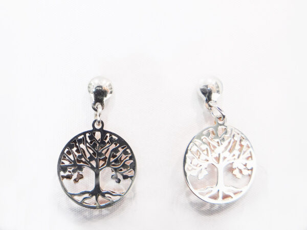 Orecchini in argento 925 anallergici - Albero della vita