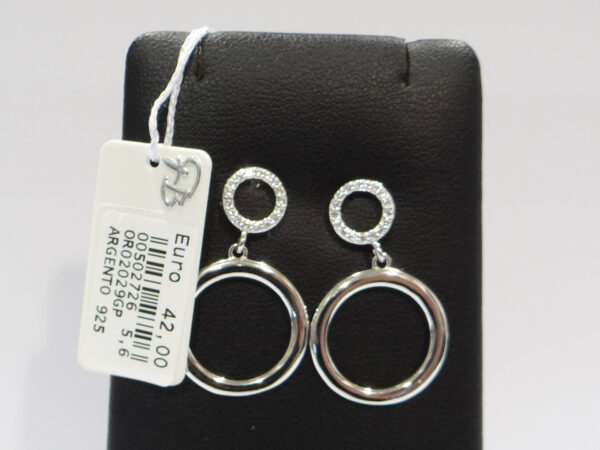 Orecchini in argento 925 - Nichel Free - anallergici - Zirconi