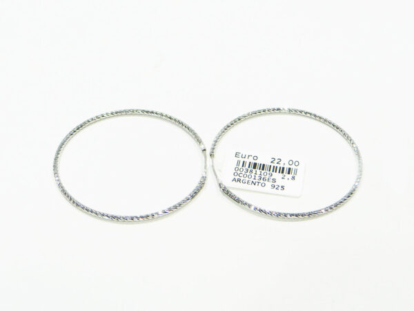 Orecchini in argento 925 - Nichel Free - anallergici - Cerchi