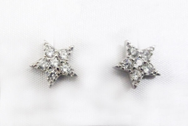 Orecchini in argento 925 - Anallergici - Stella