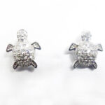 Orecchini in argento 925 - anallergici - Tartarughe