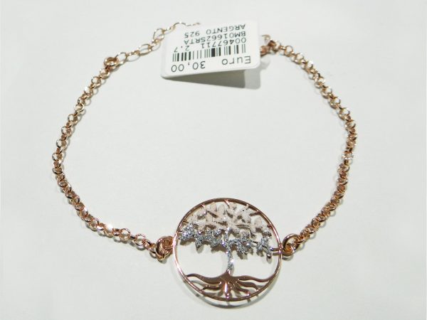 Braccialetto in argento 925 - Albero della vita
