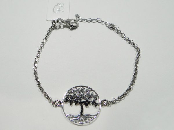 Braccialetto in argento 925 - Albero della vita