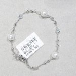Braccialetto in argento 925 - Perle