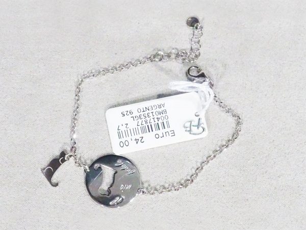 Braccialetto in argento 925 - Cane
