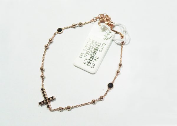 Braccialetto in argento 925 - Croce