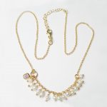Collana in argento 925 con perline d'acqua dolce