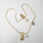 Collana in argento 925 con perlina d'acqua dolce