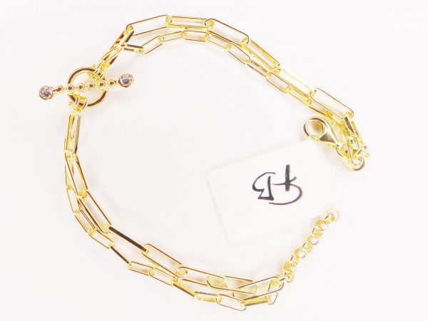 Bracciale in argento d'orato
