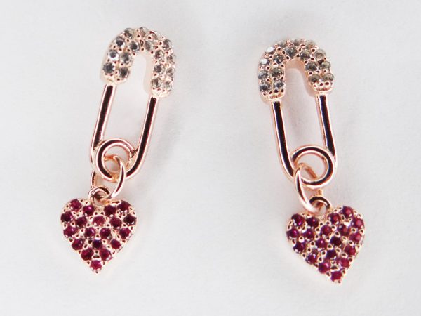 Orecchini in argento 925 - Cuori