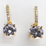 Orecchini in argento dorato