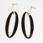 Orecchini in argento dorato