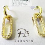 Orecchini in argento 925 dorato