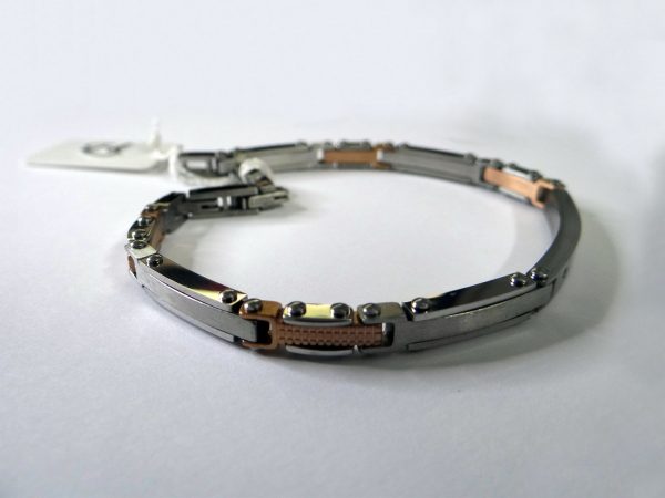 Bracciale uomo in acciaio