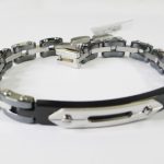 Bracciale in acciaio uomo